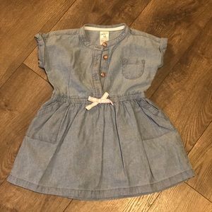 Cute denim toddler dress! Like new!